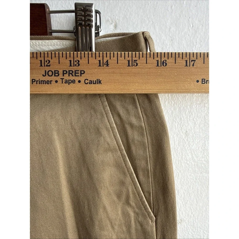NWT J.Crew Bowery Slim Dress Pants Mens 30x32 Beige Stretch Khaki Chino Trousers